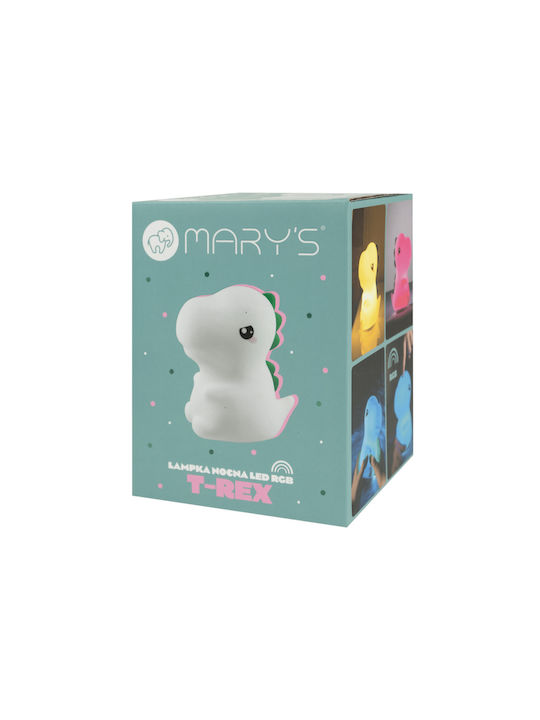 Mary's Led Kids Decorative Lamp White 13.8x12.4x13.8εκ.