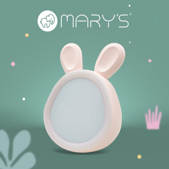Mary's Schreibtischuhr 1Stück MW20532 Rosa