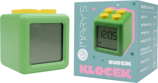 Mary's Ceas de birou 1buc MW61051 Verde