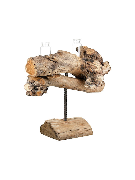 ArteLibre Decorative Space Bangkok made of Wooden 25x11x25cm 1pcs