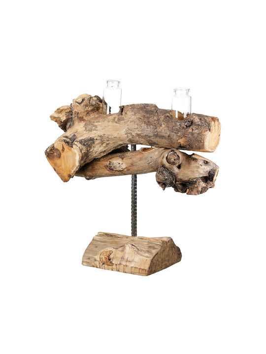 ArteLibre Decorative Space Bangkok made of Wooden 25x11x25cm 1pcs