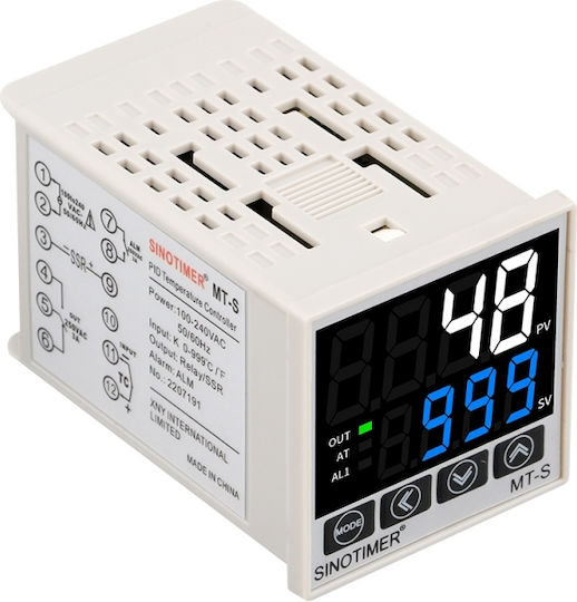 Termostat Digital Controler de Temperatură Încălzire Răcire Releu Instrument Mt-s Ieșire de Tensiune