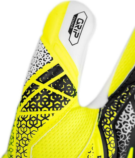 Reusch Attrakt Grip Kids Goalkeeper Gloves Yellow
