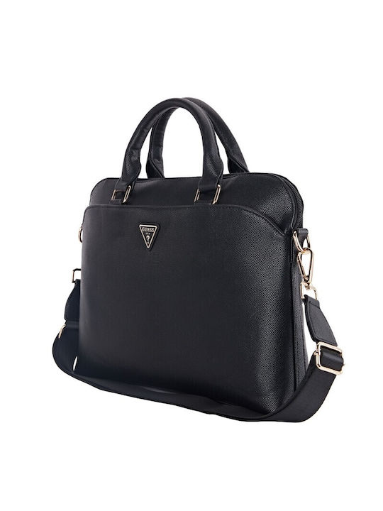 Guess Pu Grained Triangle Logo Κάλυμμα Laptop 15" Μαύρη Guess Pu Grained Triangle Logo Κάλυμμα Laptop 15" Μαύρη