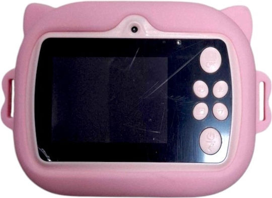 AM-300 Instant Children's Camera 20MP with Thermal Printing Pink