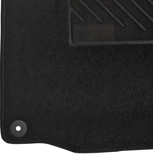 Σετ Μπροστινά και Πίσω Πατάκια 5τμχ για Skoda Octavia 1997-2010 Μαύρα