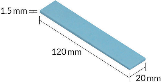 Arctic Thermal Pad TP-3 120x20mm 1.5mm 4 Pack Blue