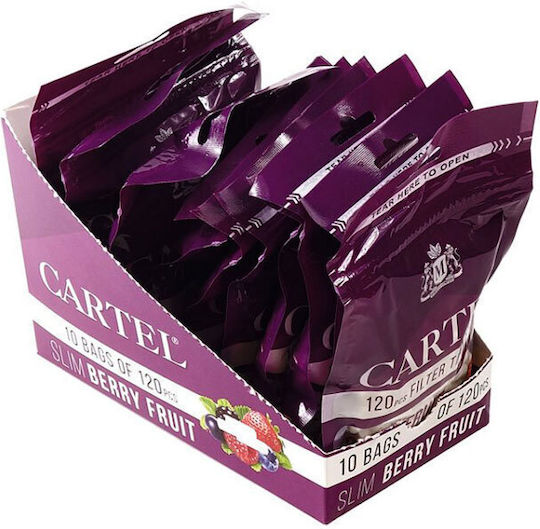Cartel Rolling Filter Tips Raspberry