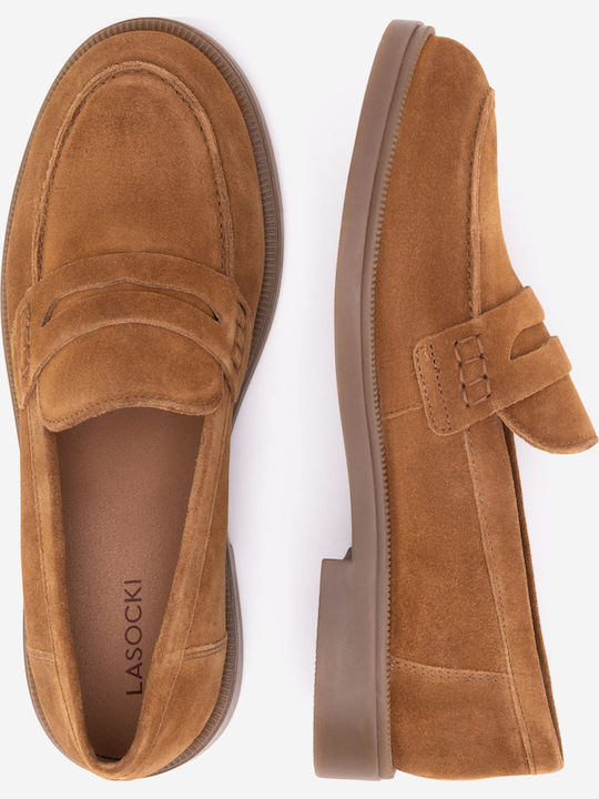 Γυναικεία Loafers σε Καφέ Χρώμα