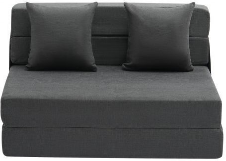 Vielseitiger Sitzsack & Pouf Dunkelgrau 195x100,5x15cm