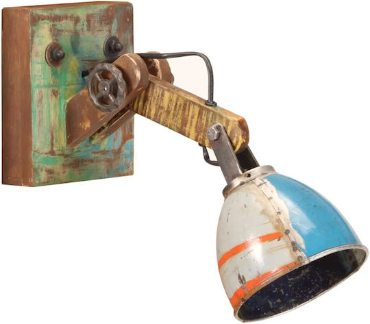 vidaXL Industrial Lamp Wall Multicolour 14cm vidaXL Industrial Lamp Wall Multicolour 14cm