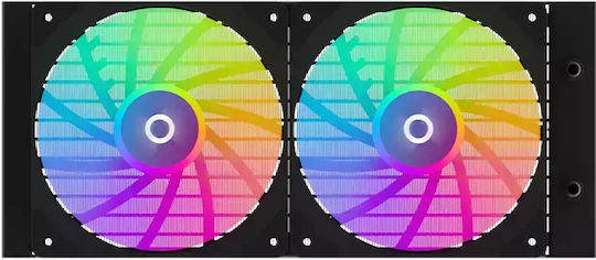 Aqirys Hydra 240 Υδρόψυξη AIO CPU με 2 Ανεμιστήρες 120mm και ARGB Φωτισμό
