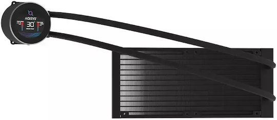 Aqirys Hydra 240 Υδρόψυξη AIO CPU με 2 Ανεμιστήρες 120mm και ARGB Φωτισμό