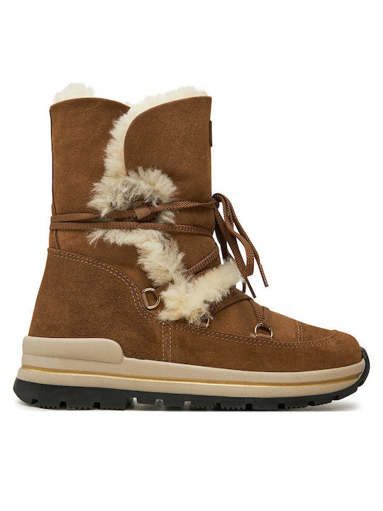 Damenstiefel Braun