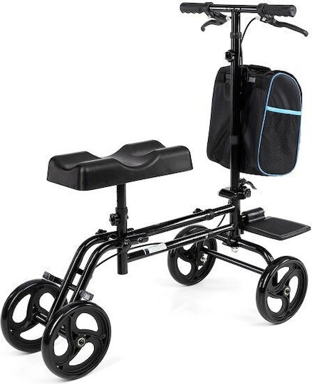 Timago Αναπηρικό Αμαξίδιο Scooter Πτυσσόμενο 44cm Μαύρο