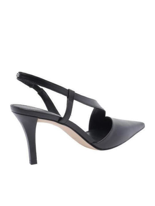 Black Heels with Strap Jaida