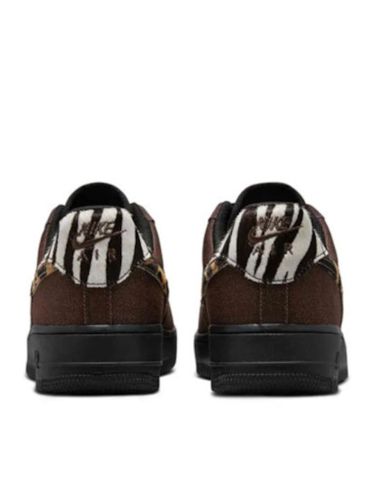 Air Force 1 Damen Sneakers Schwarz