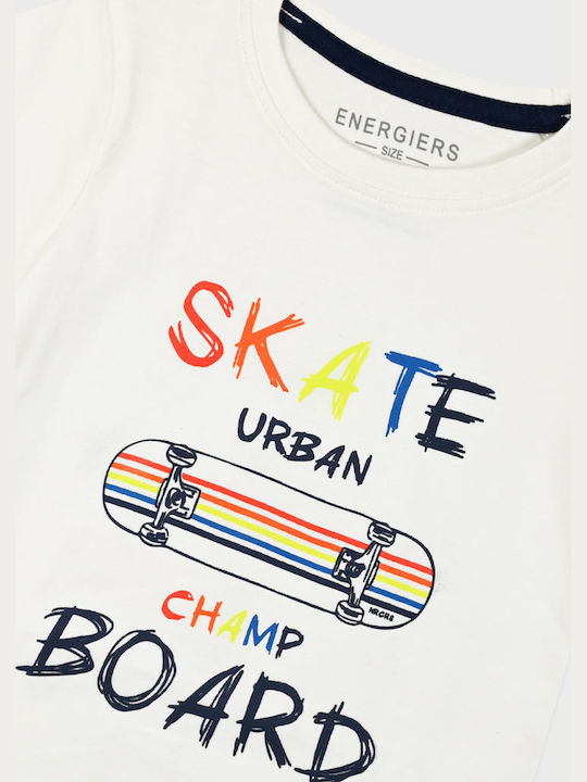 Kids' Set with Shorts Summer 2pcs BLACK Print