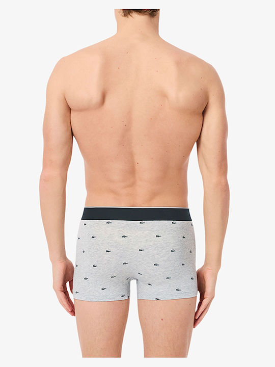 Lacoste Μποξεράκια 3Pack Gray