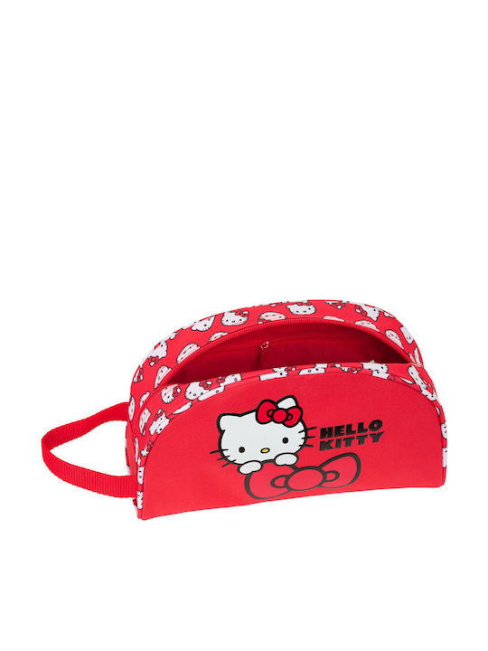 Τσάντα Ταξιδιού Hello Kitty Iconic Λευκό Κόκκινο 26 X 16 X 9 Cm