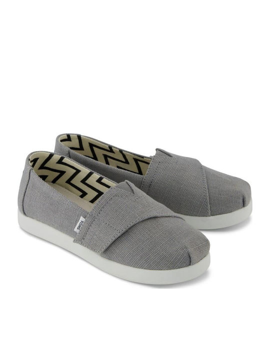 Espadrile pentru copii Toms băieți gri 10022110