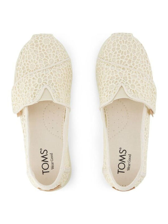 Toms Kids Espadrilles Girls Beige 10022059