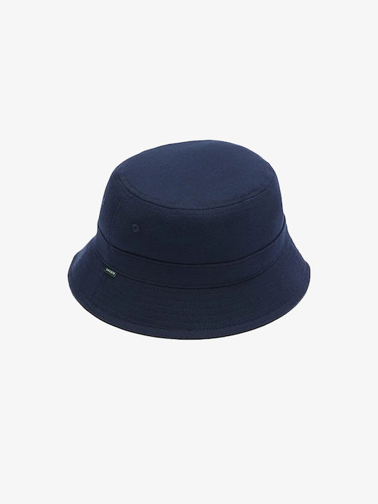 Lacoste Υφασμάτινo Ανδρικό Καπέλο Στυλ Bucket Μπλε