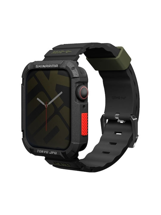 Skinarma Shokku Strap Apple Watch 45 44 42mm Black Skinarma Shokku Strap Apple Watch 45 44 42mm Black