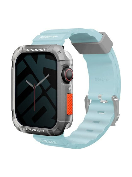 Skinarma Shokku Strap Apple Watch 45 44 42mm Blue