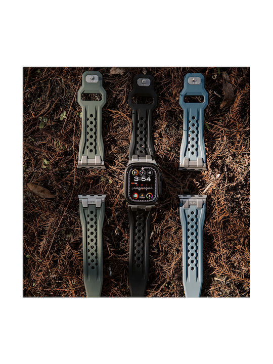 UAG Monarch Strap Stainless Steel Blue (Apple Watch Series 49mm, 46mm, 45mm, 44mm, 42mm)