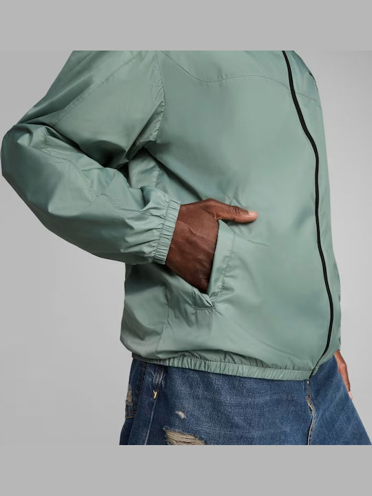 Essentials Jacke Winddicht Green Moon