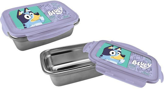 Stainless Steel Food Container Bluey 800ml 246424 Graffiti