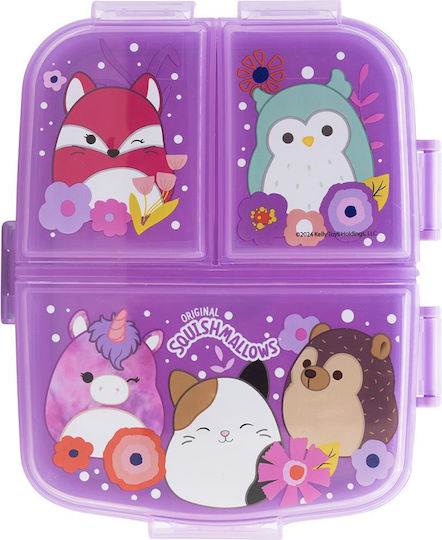Stor Squishmallows Plastik Kinder Lebensmittelbehälter Mehrfarbig
