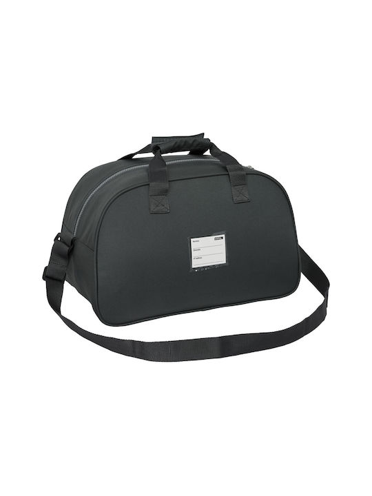 Real Madrid Men's Gym Shoulder Bag Gray