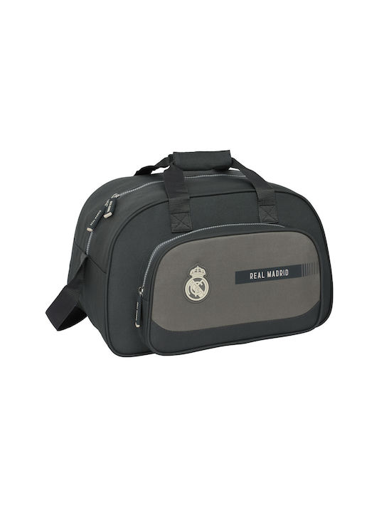 Real Madrid Men's Gym Shoulder Bag Gray