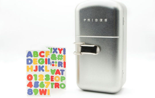Suck Uk Bread Bin Fridge Silber 24 x 9 x 12.5cm