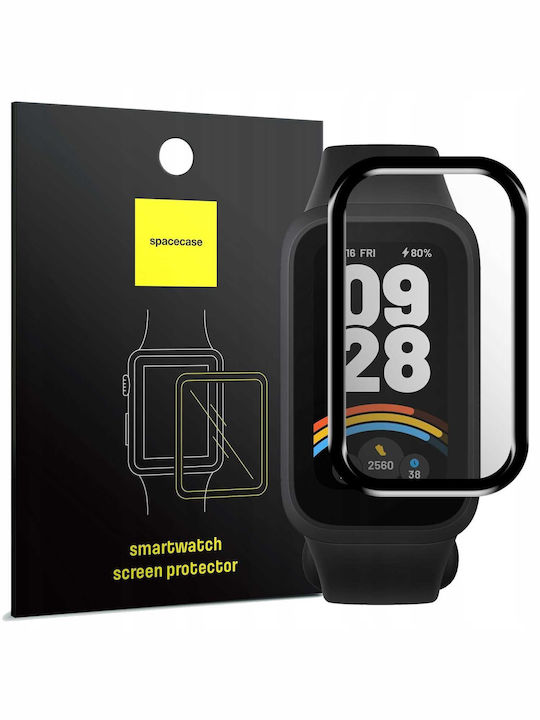 Spacecase Hybrid Full Face Tempered Glass για το Smart Band 9 1τμχ
