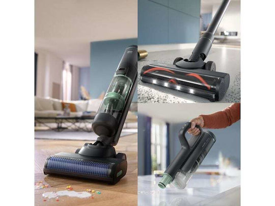 Philips Seria 7000 Wiederaufladbar Stielstaubsauger 21.6V Grün