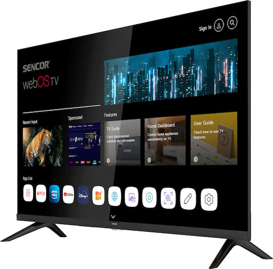 Sencor Smart Televizor 32" HD Ready LED SLE32S803TCSB HDR (2024)