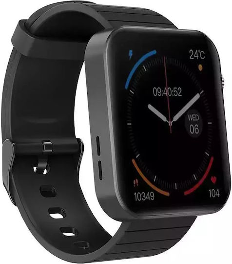 Bemi CID 2 Smartwatch with Heart Rate Monitor (Black)