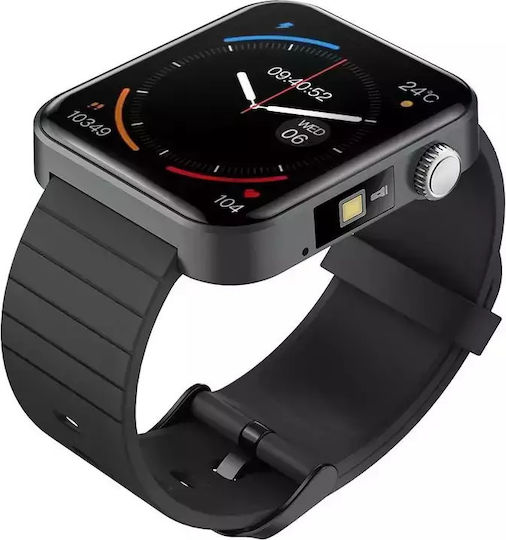 Bemi CID 2 Smartwatch with Heart Rate Monitor (Black)