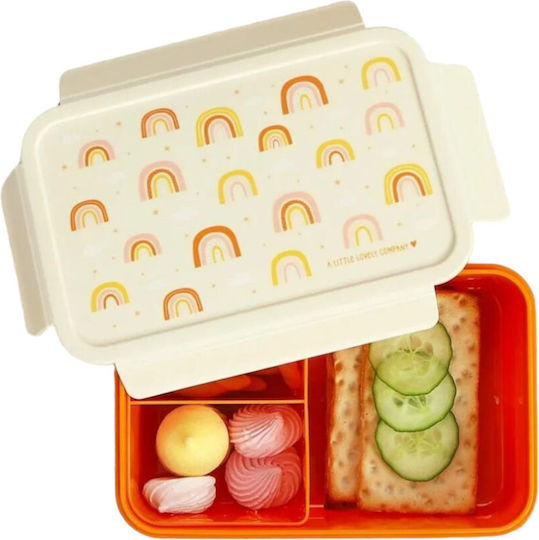 A Little Lovely Company Bento Lunch Box Rainbows