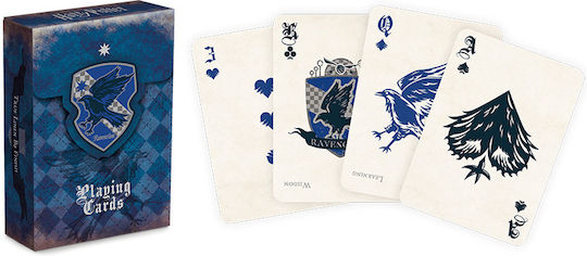 Cartamundi Ravenclaw Collectible Playing Cards Harry Potter Laminated Blue