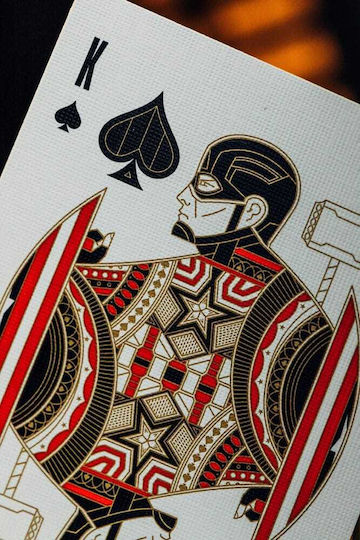 Avengers Infinity Saga Playing Cards Blue Version