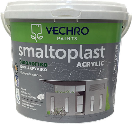 Vechro Smaltoplast Пластмасов Боя Акрил Екологичен за Външен Употреба 3лт