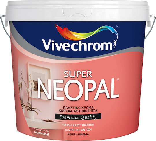Vivechrom Super Neopal Base D Πλαστικό Χρώμα για Εσωτερική Χρήση 1lt
