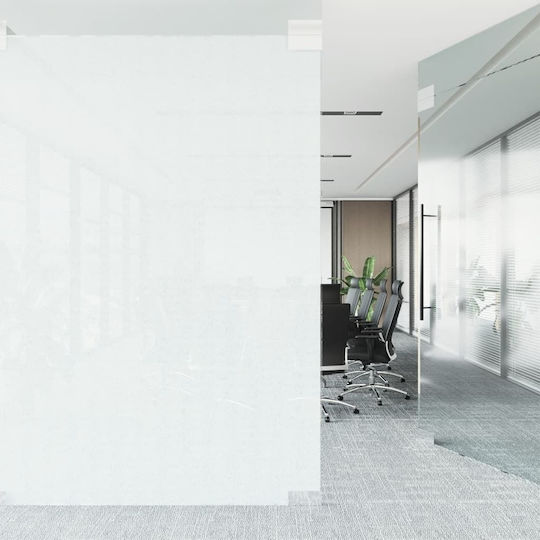 vidaXL Sticker Display Sandblasting 90cm x 5m White 155746 1pcs