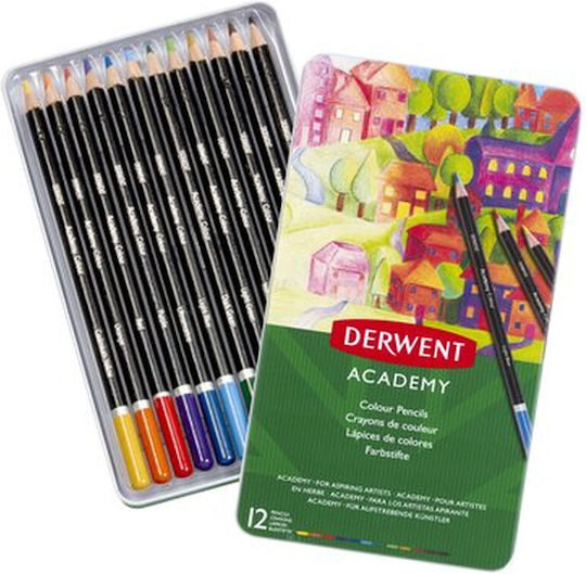 Derwent Ξυλομπογιές Σετ 12 χρώματα