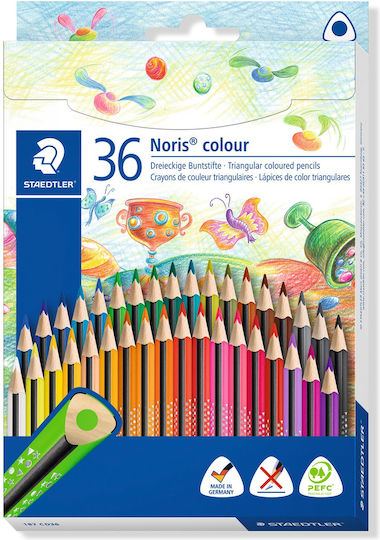 Staedtler Noris Color Farbstift-Set 36Stück Packung von 1 Verpackungen