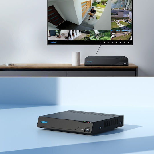 Reolink NVS8 Überwachungs-Videorekorder NVR 8 Kanäle